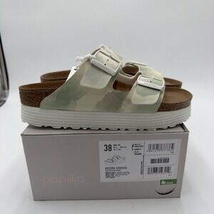 Papillio by Birkenstock Women's Arizona Flex Platform Birko-Flor Sandals 38 US 7